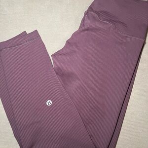 Lululemon Wunder Under Ribbed 25 Leggings